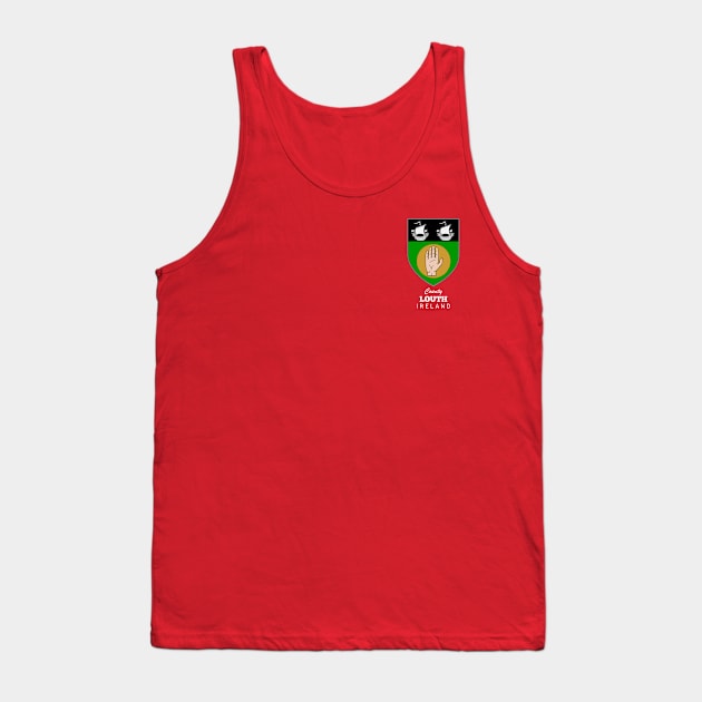 County Louth Ireland Crest Tank Top by Ireland